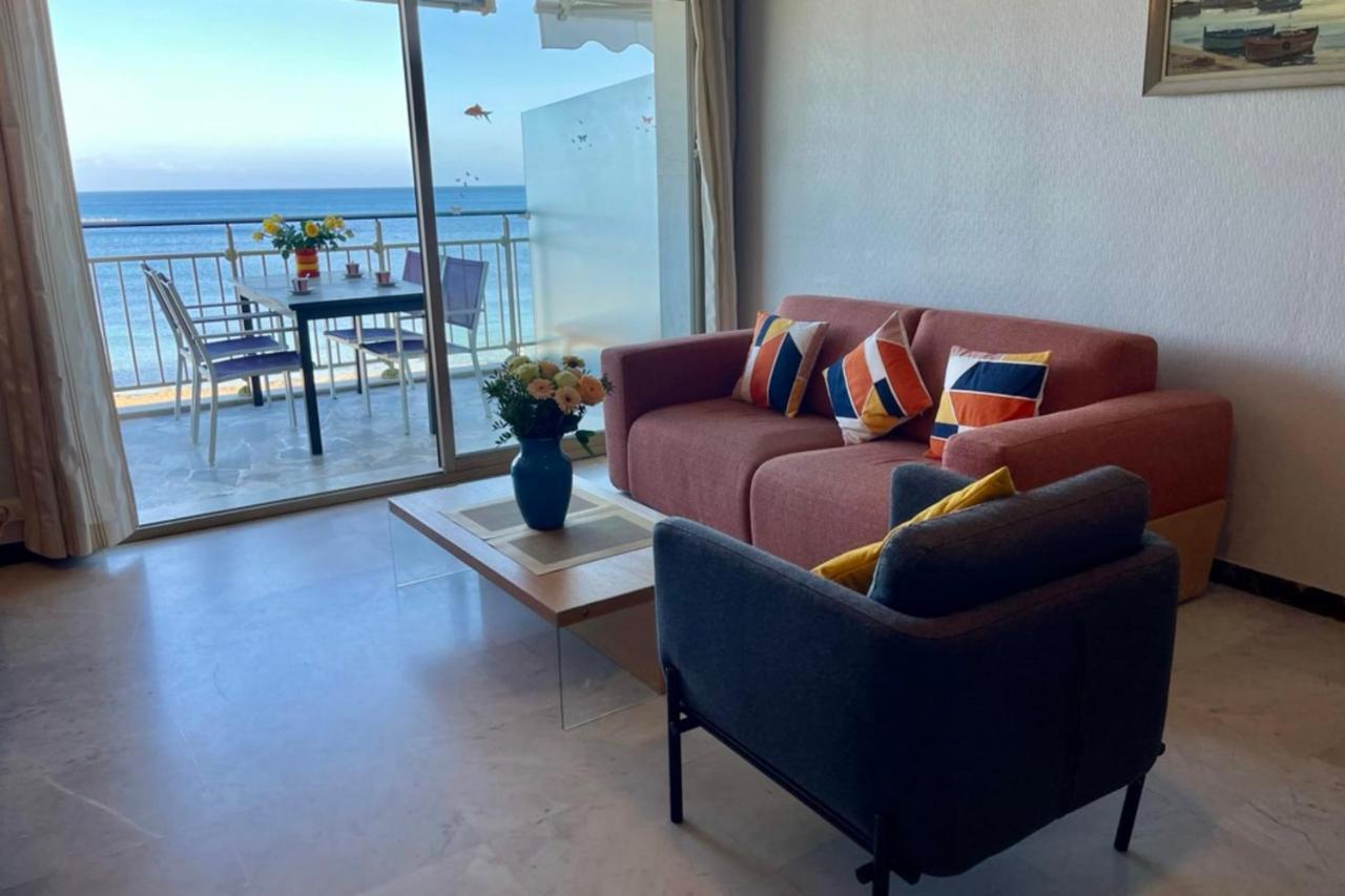 Seafront One Bedroom Apartment With A Terrasse Swimming Pool And A Parking Antibes Exteriér fotografie